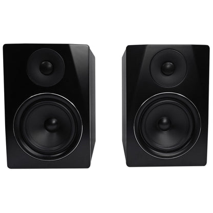 APM6B 6.5" 350W Studio Monitors+USB Condenser Computer Microphone