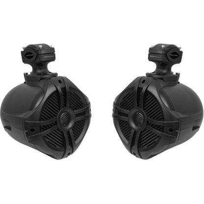 2) RMSTS65B 6.5" 800w Marine Boat Speakers+2) Wakeboards+Amp+Wire Kit