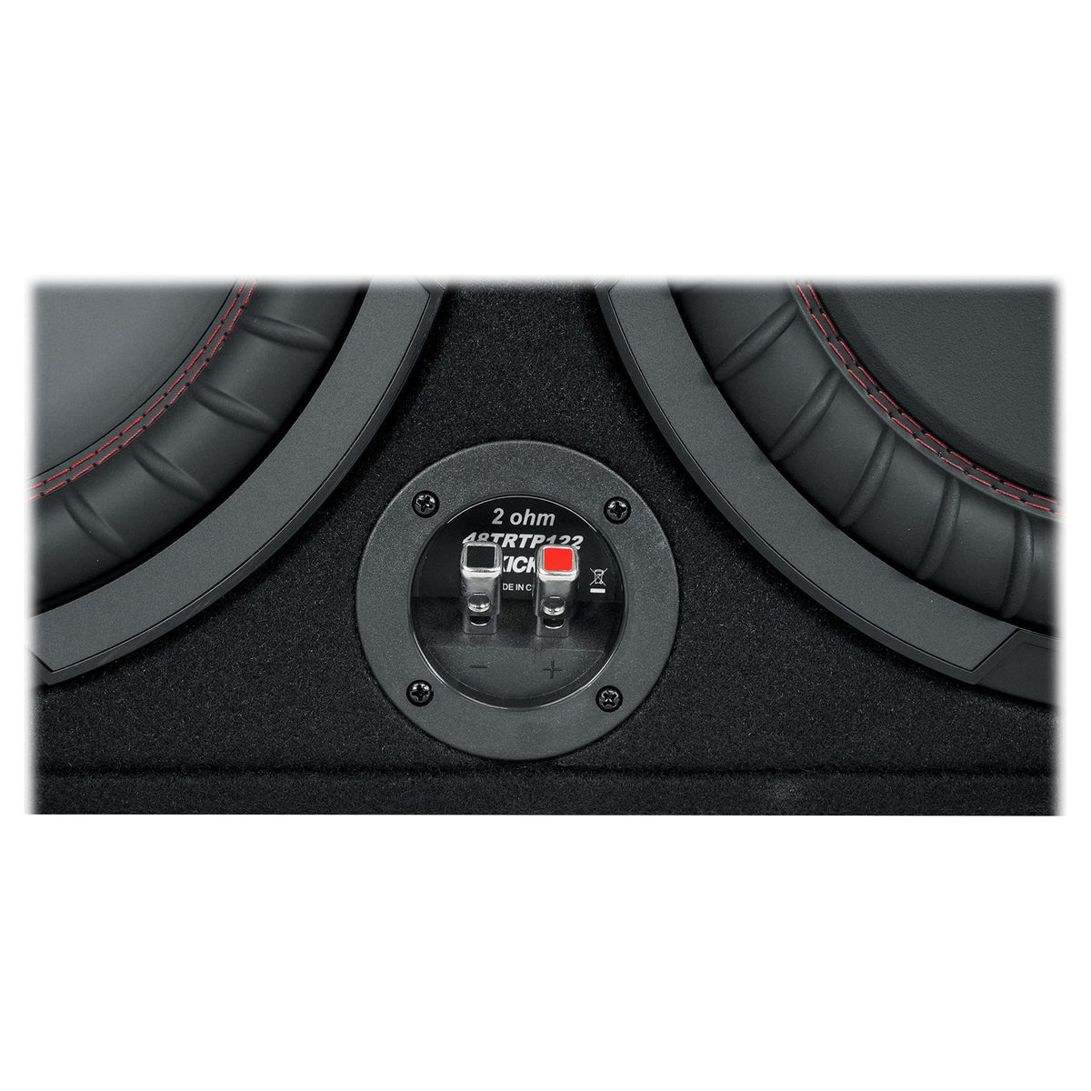 48TRTP122 12" Down-Firing Subwoofer + Amplifier + Wire Kit Bundle
