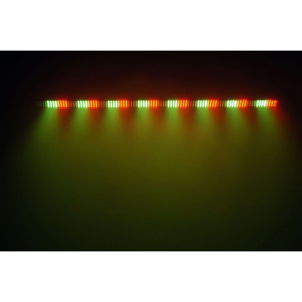 (4) COLORSTRIP DMX LED Multi-Color DJ Light Bars+Haze Machine