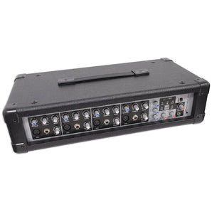 Rockville RPM45 1800w Powered 4 Channel Mixer/Amplifier w USB/EQ/Effects/Phantom