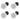 (8) Rockville HC55 5.25" 300 Watt White In-Ceiling Home Theater Speakers 8 Ohm