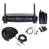 ATW-1101/H92 Wireless Headset Mic System with ATH-M30X Studio Headphones