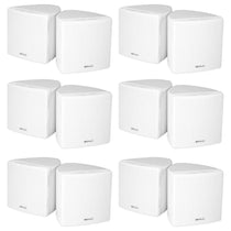 Cube 70v White 6-Pair