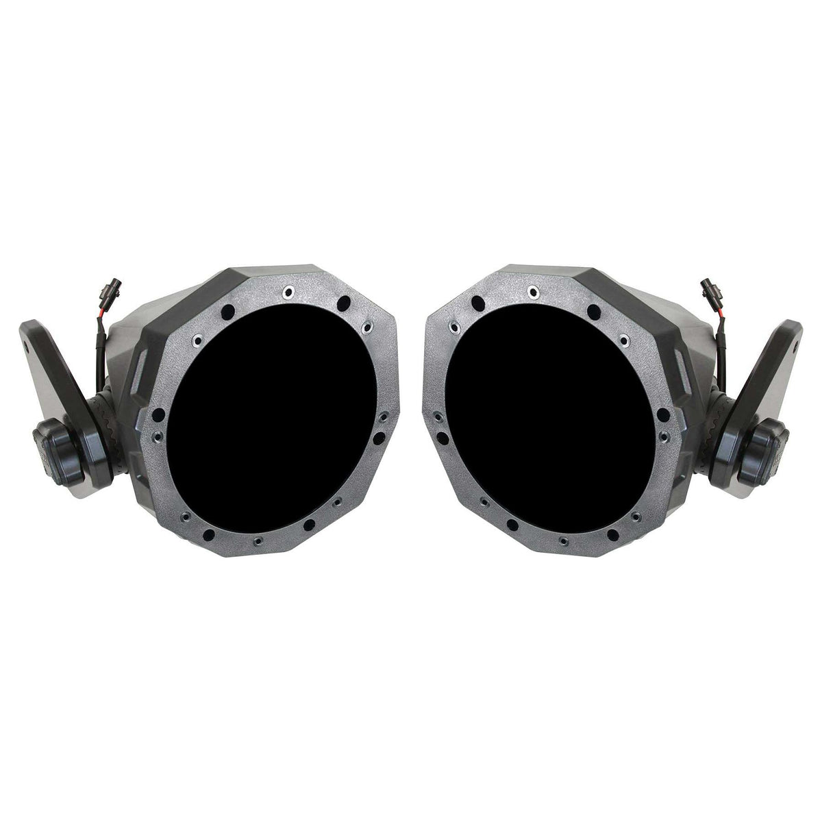 6.5" Swivel Roll Bar Speaker Pods For Jeep Wrangler JL 4-Door