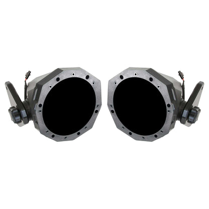 6.5" Swivel Roll Bar Speaker Pods For Jeep Wrangler JL 4-Door