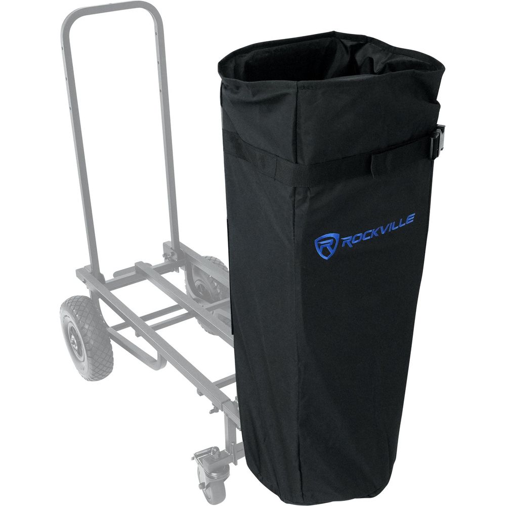Rock Cart Pro DJ Equipment Transport Roller Car+Mic/Speaker Stand Bag