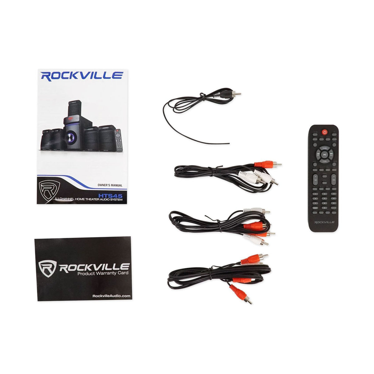 HTS45 5.1 Home Theater Karaoke System with 2 Microphones