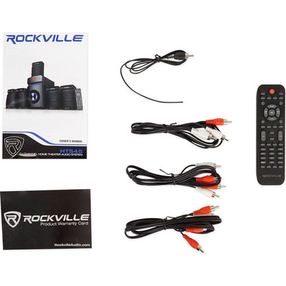 RKI60 Dual UHF Mics + HTS45 5.1 Home Theater Bundle
