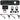 Mackie Podcast Podcasting Bundle w/ Interface+(2) Mics+(2) Headphones+Amp+Booms