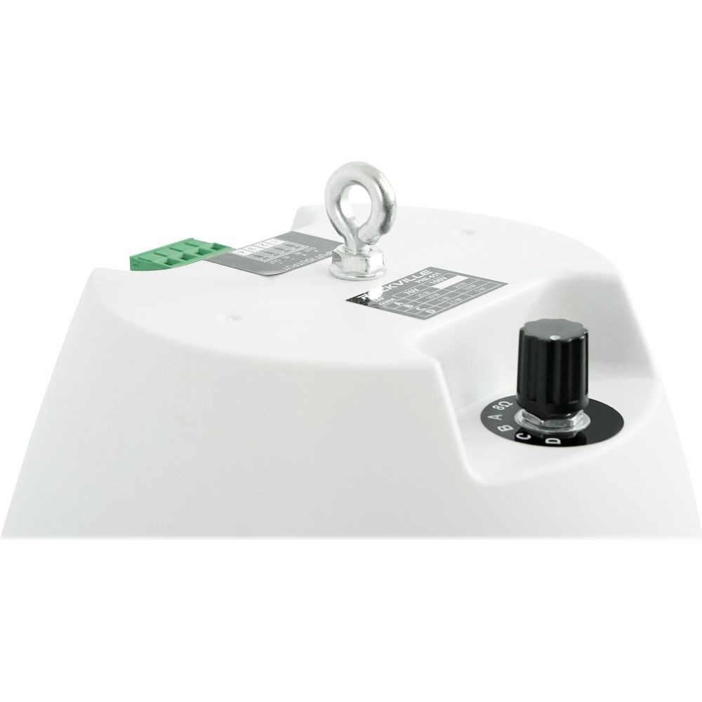 PEN-65T White 8-Pack + RCS180-6 6-Zone 180W Amp Bundle