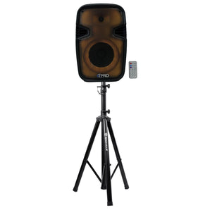 Technical Pro PLIT8 Portable 8" Bluetooth Party Speaker w/LED + Tripod Stand