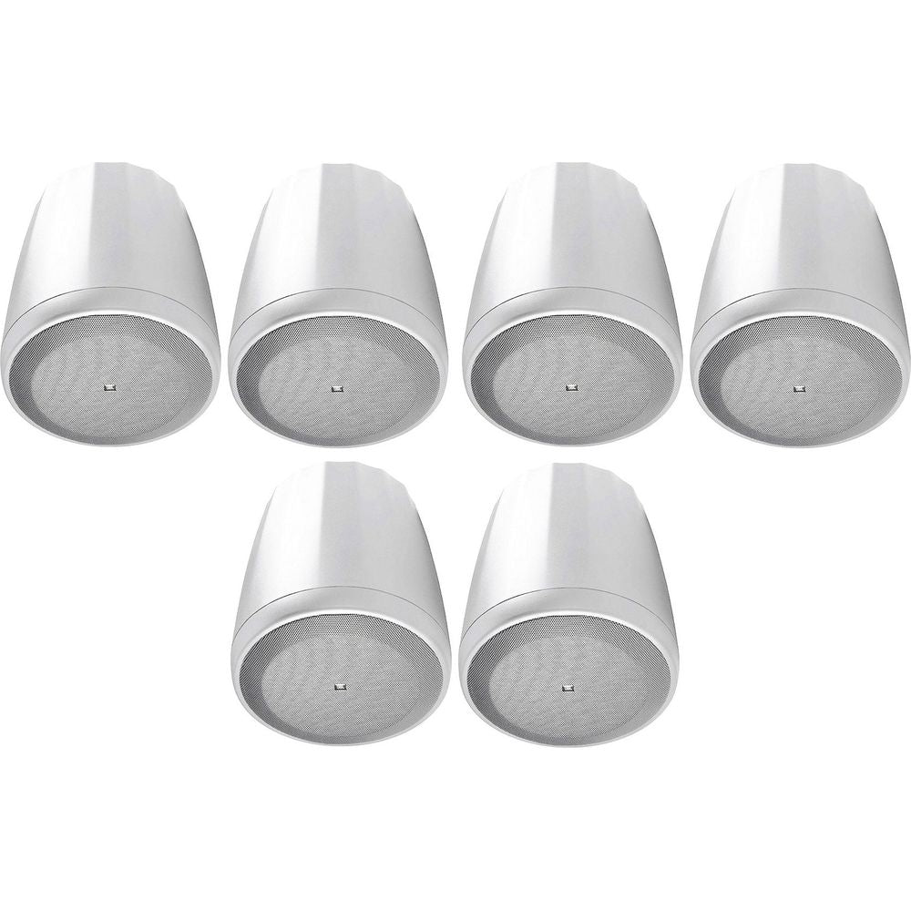Control 65P/T-WH 5.25" 70V Pendant Speakers, Set of 6
