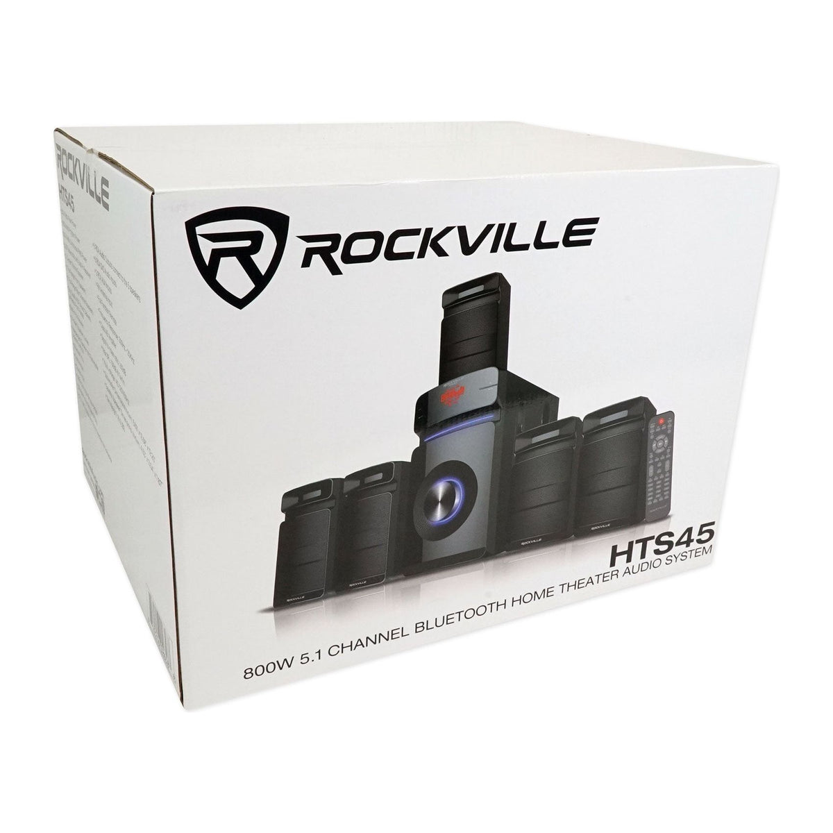 HTS45 5.1 Home Theater Karaoke System with 2 Microphones