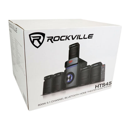 HTS45 5.1 Home Theater Karaoke System with 2 Microphones