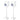 Pair 37” Steel White Stands For KEF LS50 Bookshelf Speakers