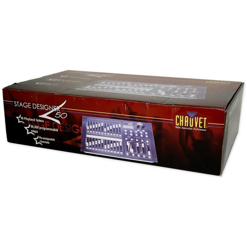 STAGE DESIGNER 50 Controller with (2) Mini Strobe LED Lights