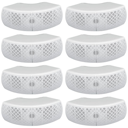 WET-D4 WHITE 8-Pack