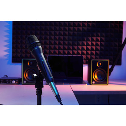 Mackie EM-89D Vocal Live Sound or Studio Recording Dynamic Microphone+Cable+Clip
