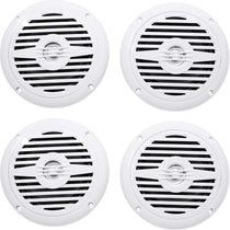 (4) MS525W 5.25" 200W Waterproof Hot Tub Speakers In White