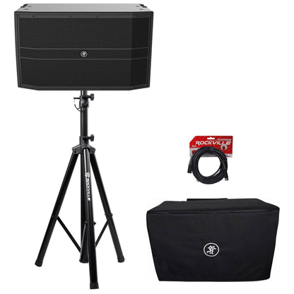 DRM12A Speaker, Cover, Tripod Stand & XLR Cable