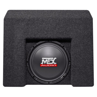 MTX Powered 10" Subwoofer Sub For 2007-2016 Chevrolet Silverado/GMC Sierra Crew