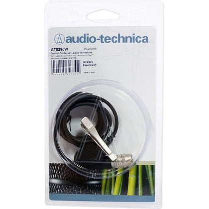Audio Technica AT829CW Condenser Lavalier Microphone Mic For UniPak Transmitters