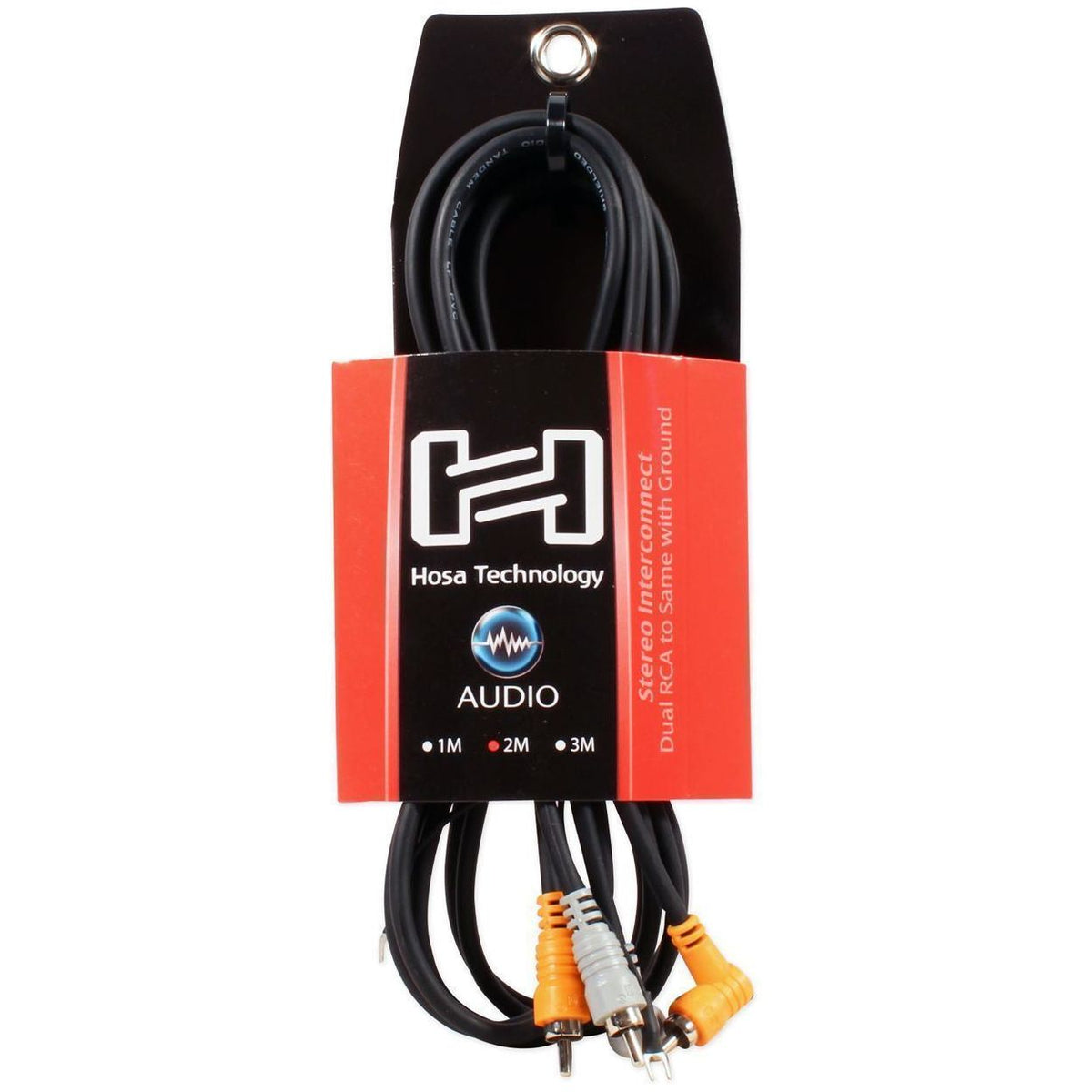 2 CRA-202DJ Dual RCA to RCA With Ground 6 Foot Cables