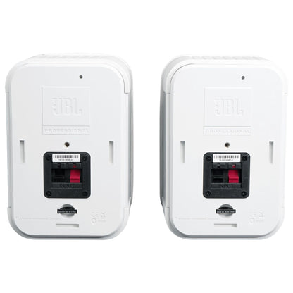 Pair JBL C1PRO-WH Control 1 PRO White 5.25" Wall Mount Home/Commercial Speakers
