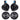 (2) Kenwood KFC-1653MRB 6.5" 600w Marine Boat Speakers+(2) 8" Wakeboard Speakers