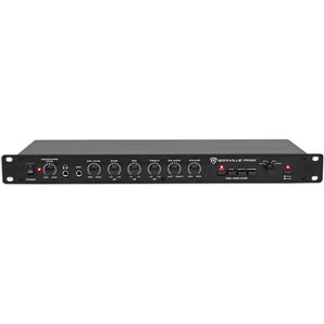 Rockville PPA20 Preamp Professional 1U Rack Mount Pre-Amplifier w/Crossover+EQ