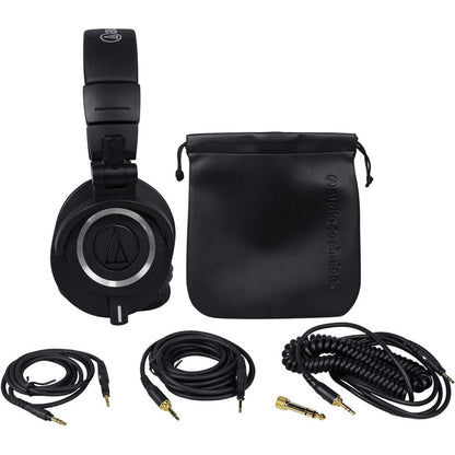 Audio Technica ATH-M50X Over Ear Professional Studio Headphones W/ Case