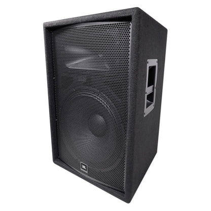 (2) JBL Pro JRX215 15" 2000w 8 Ohm PA/DJ Speakers+Crown Power Amplifier+Cables