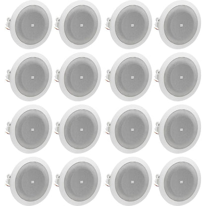 JBL 8124 4" Full-Range 70V/100V Ceiling Speakers, Set of 8