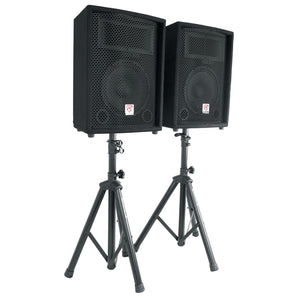 Rockville RPG2X10 Box 1 (2pcs speaker,2pcs stands,2pcs mics,all cables)