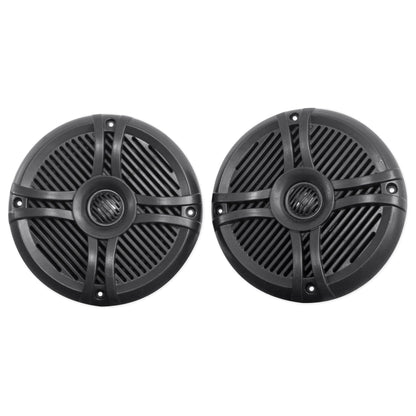 Dual 6.5" Wakeboards+(2) 6.5" Speakers+4-Channel Amplifier+Amp Kit
