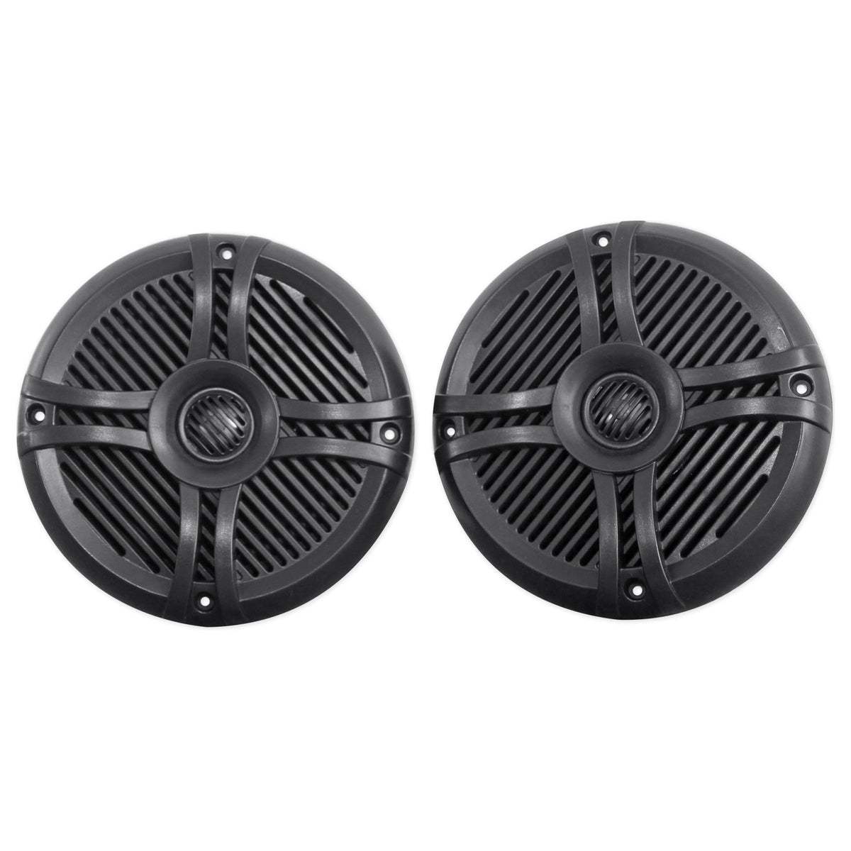 Dual 6.5" Wakeboards+(2) 6.5" Speakers+6-Channel Amplifier+Amp Kit