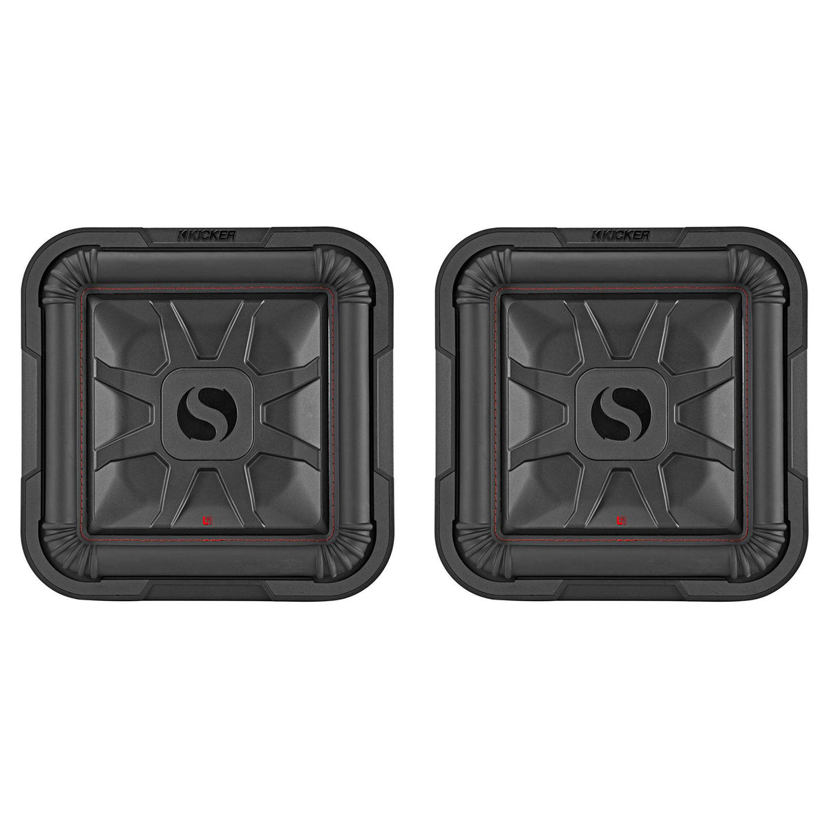 2) 46L7T124 12" 1200w L7T Car Subwoofers Solo-Baric Subs L7T124 DVC 4-ohm