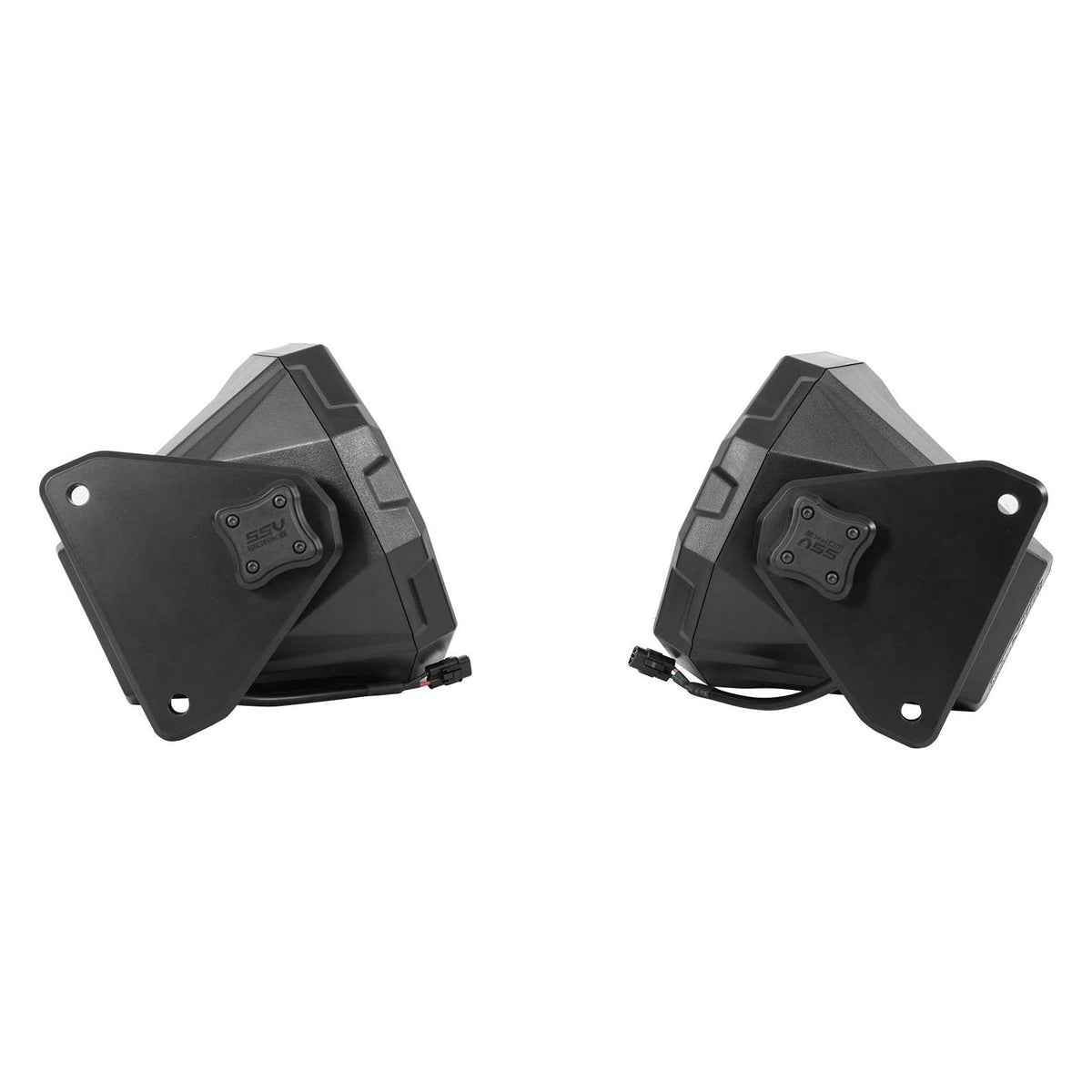 6.5" Swivel Roll Bar Speaker Pods For Jeep Wrangler JL 4-Door