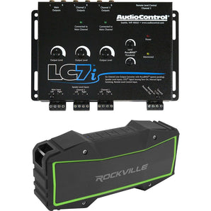 AudioControl LC7i Active Hi/Lo Converter+DSP Bass Processor+Bluetooth Speaker