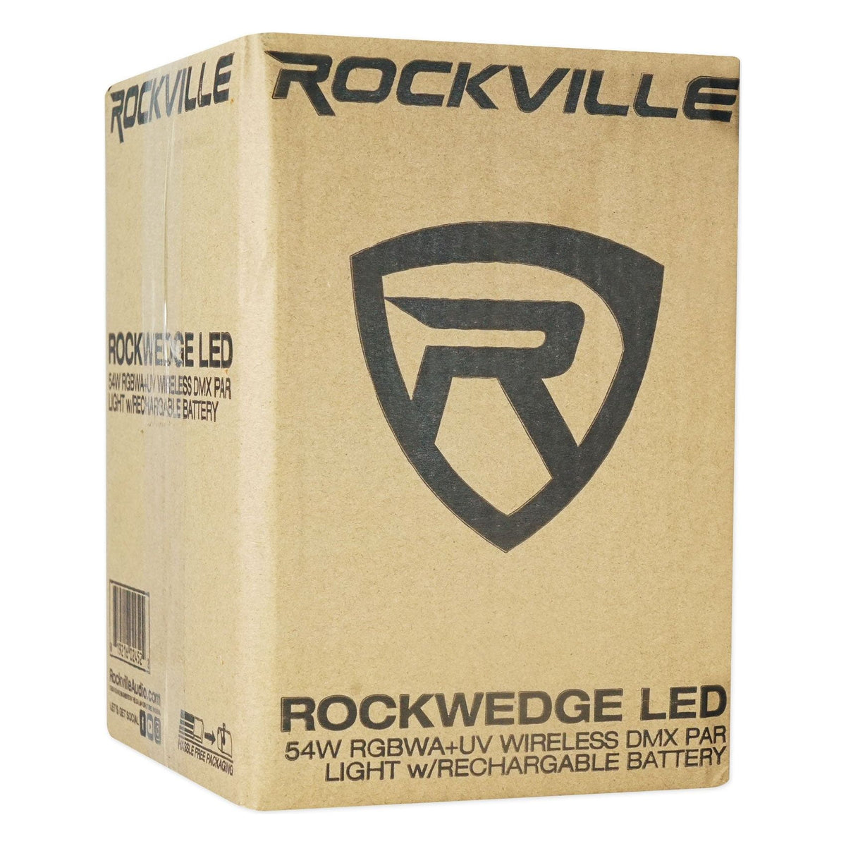 RockWedge LED 6-Pack + ROCKFORCE W2 Controller Bundle