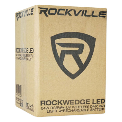 RockWedge LED 6-Pack + ROCKFORCE W2 Controller Bundle
