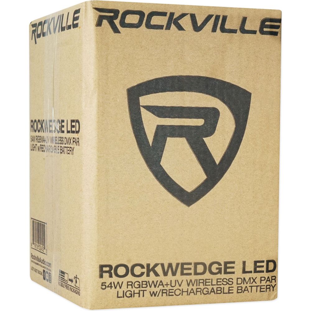 RockWedge LED 2-Pack + ROCKFORCE W2 Controller Bundle
