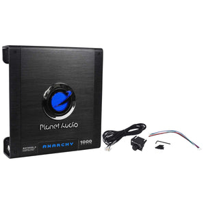 New Planet Audio Anarchy AC1000.2 1000 Watt 2 Channel Car Amplifier Amp + Remote