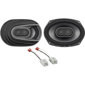 6x9" Polk Audio Front Speaker Replacement Kit For 2008-2010 Dodge Ram 4500/5500