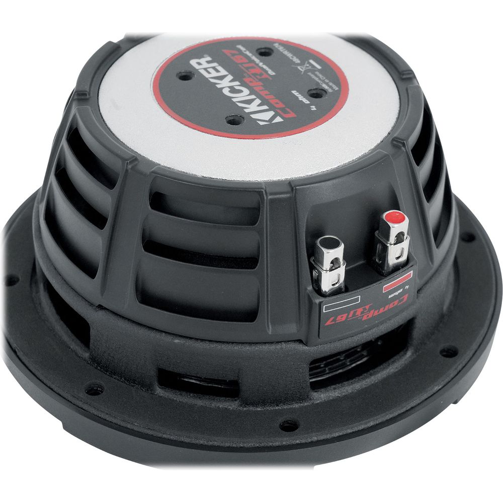 48CWRT674 CompRT 300W Shallow 6.75-Inch Subwoofers, DVC 4-Ohm (Pair)