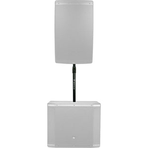 Rockville M20 Thread Adjustable Subwoofer to Speaker Pole Mount For JBL SRX818SP
