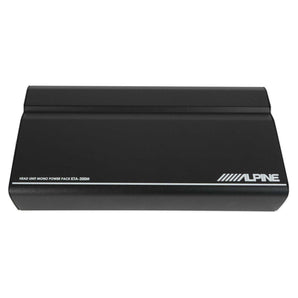 Alpine KTA-200M Mono 400w Power Pack Amplifier Behind Radio/GloveBox Amp Class D