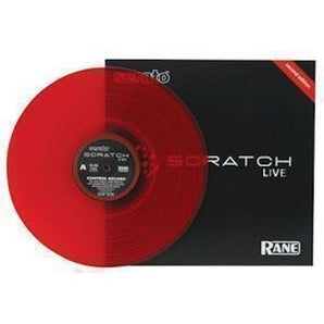 Pair Of Rane SSL Red Vinyl Serato Scratch Live Records RED SSL VINYL