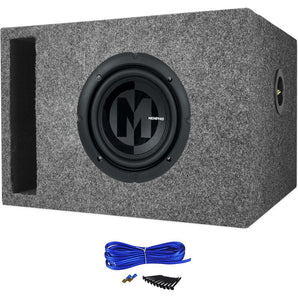 Memphis Audio PRX624 6.5" 300 Watt Car Audio Subwoofer+Vented Sub Box Enclosure